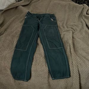 Brandy Melville Hand dyed Green Cargo pants !